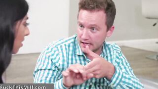 Big Titty Masseuse Violet Myers Gives Stepsister's Guy Friend A Secret Nuru Massage!