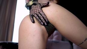 caged and charged: overpowered orgasms under electric control