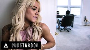 Raw And Raunchy Blonde Cutie Gets Gangbanged By Thick BBC Dude