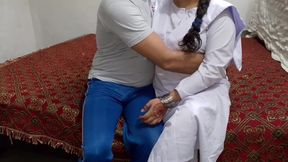 College Desi Girlfriend Comes to Hotel to Meet Boyfriend on Valentine's Day