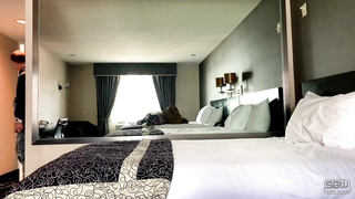 Sparks go Horny in Hollywood Motel Apartment