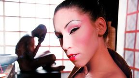 Aesthetic brunette Asian Mya Diamond fucked by black penis