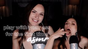 play with your ass for the 1st time ASMR