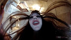 Giantess Vore Alyx's Spitty Shower POV 1080 HD