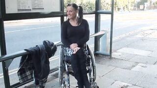 Paraprincess outdoors nudity and handicapped pornstar flashing