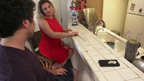 stepmom gets pics for anniversary of secretary sucking husband s dick so she fucks her stepson