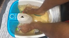 Giantess - Giantess Spends Quality Time with her Teenie Girl, fantasy, giantess special effects, foot worship 4k smaller
