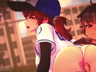 Anna Thighs more baseball.[AnnaAnon] [4k 60fps]