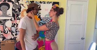 Anal Ups Guy Role Play! When Mommys Home All Alone Thank Goodness the Ups Guy Came Over!