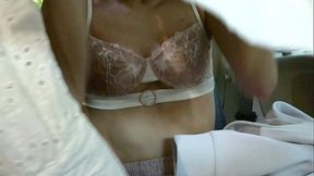 Horny&#x1F975; Inheritance Heiress Veronica Leal Seduces Daddy's Workers For Double Penetration Thriller GP3208