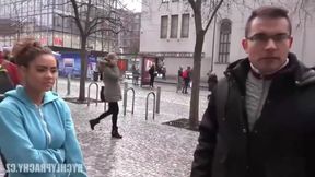 Gypsy Babe Is Having Steamy Sex In A Public Place And