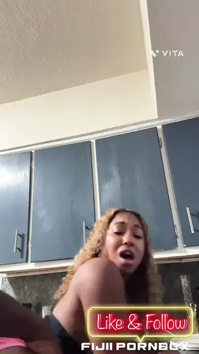 No Nut November but My Coworker Fuck Me in Pink Over the Sink BBC
