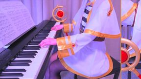 Frieren Has Sex While Playing The Piano