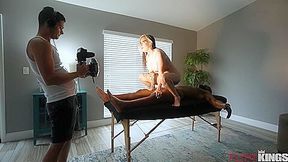 Bts Busty Cubbi Enjoys The Massage & The Bbc - Cubbi Thompson