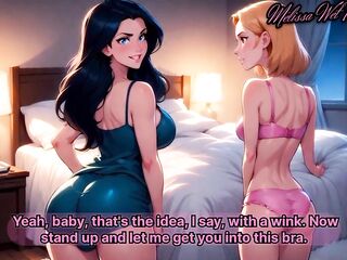 I'm plan to turn u into my little wench and bang your mouth raw with my large, pulsating rod - FEMINIZATION ROLEPLAY - AI