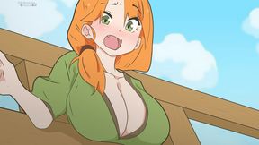 Alex Intentionally Trapped In Fence To Seduce Steve: Minecraft Hentai Cartoon Parody&#x8272;&#x60C5;&#x89C6;&#x9891;