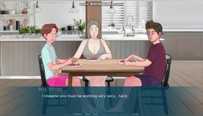 Sex Note - MILF Mrs.white Sneaky Sex Behind Mike