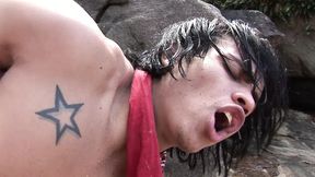 Brazilian hot guy at the beach - Outdoor FULL SCENE