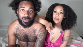Ebony Slut Ariana Aimes and Bernard Sanchez Midnight Cowgirl - Ariana aimes