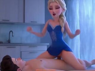 Elsa 3d - Suck dick rule34