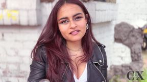 Colombian Teen Has Risky Public Sex with Stranger in a Bar Bathroom! - Cxlila