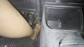 Sexy Cranking And Pedal Pushin’ Barefoot!