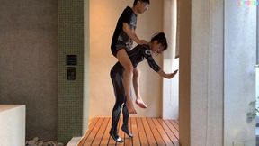 CR155_riding spider girl