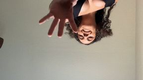 Giantess Sammie Loves Teasing Shrunken Men Before Swallowing Them