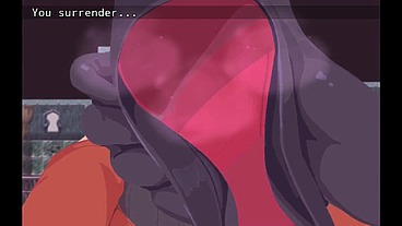 Tower Trample [ FEMDOM Hentai Game ] Ep.1 FEET FETISH domina fight !
