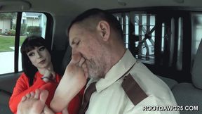 Stinky Feet Backseat Prisoner with Ditria Rose 1080p MOV