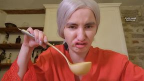 BLOWING NOSE LIKE BANANA