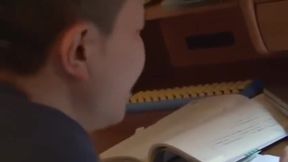 Sneaky Mom Teaches Son to Bust His Nut Before Finals