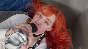 Making Me Show Off My Deepthroat Skills With Huge Bad Dragon Dildos