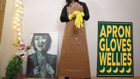 Apron Gloves Wellies - Reina Leather