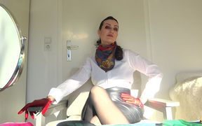 Silk scarfs fitting - neckerchiefs and ascot cravat