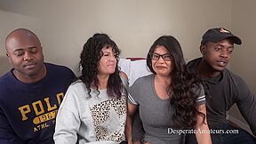 Casting Crimson Hollee Misty Latina Party Stepmom Rough Bbc Wet Action