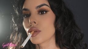 Smoky kisses tease | Sweet Maria