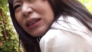 Amazingly hot Japanese cougar with huge booty bicycle rides and sex