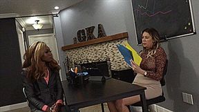 New Assistant Worships Feet Of Cold-Hearted Boss With Anastasia Valentine & Nikki Brooks (HD 1080p MP4)