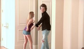 Lexi Belle and Xander Corvus in Daddys Bed