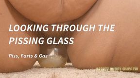 LOOKING THROUGH THE PISSING GLASS