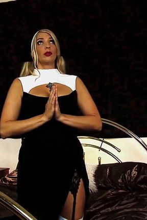 Jordan Kingsley Gets Naughty as a Slutty Nun in Titty Fuck &amp; Pussy Ride