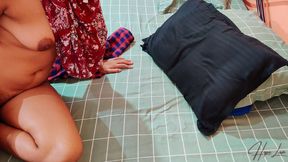Beautiful Asian Aunty Invites Her Lover Into Her Bed