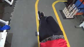FART GYM WITH LOTS OF WEIGHTS AND SEXY FARTS BY SCARLET WHITE AND DANIEL SANTIAGO CAM BY ALINE FULL HD