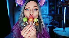 ASMR Fantasies - Lollipop, Chewing Gum, Kissing, Tooth brushing