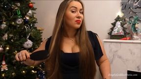 Holiday Season Hair Brush Strokes (720p HD)