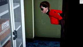 Helen Parr Gets Trapped, An Elasticgirl XXX Encounter