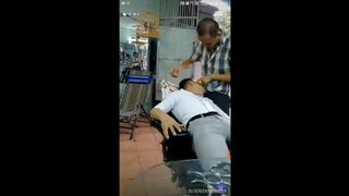 At the Hairdresser