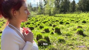A Busty Stranger Is Trying To Seduce Me "Stalking me on the way home"