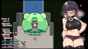 rignetta s adventure [ monsters hentai game ] ep.13 first ending with the giant darkness queen licking her pussy up her womb with her gigantic tongue
